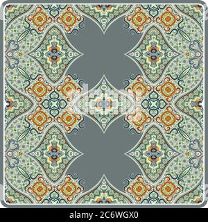 Vektor ethnisch ornamental Illustration Stock Vektor