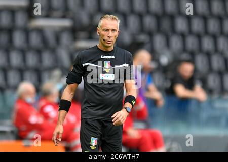 Udine, Italien. 12. Juli 2020. udine, Italien, 12. Juli 2020, Valeri (Schiedsrichter-Spiel) während Udinese gegen Sampdoria - italienische Serie A Fußballspiel - Credit: LM/Alessio Marini Credit: Alessio Marini/LPS/ZUMA Wire/Alamy Live News Stockfoto