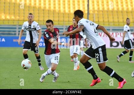 Parma, Italien. 12. Juli 2020. parma, Italien, 12. Juli 2020, Nicola Sansone (Bologna) während Parma gegen Bologna - italienisches Fußballspiel der Serie A - Credit: LM/Alessio Tarpini Credit: Alessio Tarpini/LPS/ZUMA Wire/Alamy Live News Stockfoto