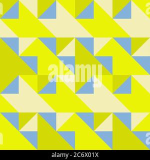 Nahtloses Muster in sommerlichen Farben. Stock Vektor