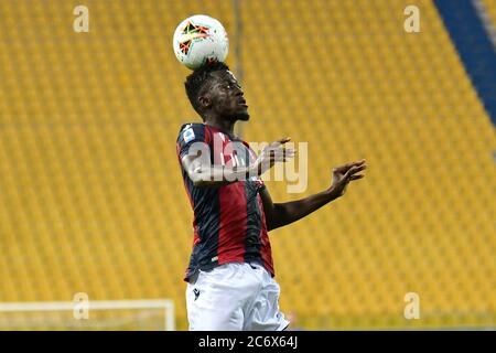 Parma, Italien. 12. Juli 2020. parma, Italien, 12. Juli 2020, Musa Barrow (Bologna) während Parma gegen Bologna - italienisches Fußballspiel der Serie A - Credit: LM/Alessio Tarpini Credit: Alessio Tarpini/LPS/ZUMA Wire/Alamy Live News Stockfoto