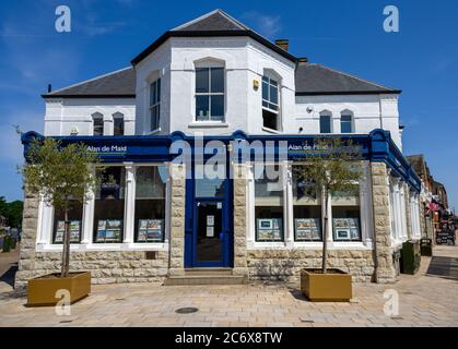 Bromley (Großraum London), Kent, Großbritannien. Alan de Maid Immobilienmakler in East Street, Bromley. Ein Immobilienmakler, der Immobilien in und um Bromley verkauft. Stockfoto