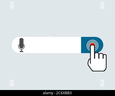WWW Internet-Suchleiste Symbol isoliert auf Hintergrund. Tool für Website, App, ui und Logo . Stock Vektor