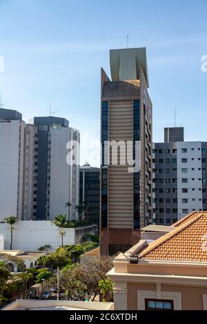 Skyline des Lourdes-Viertels in Belo Horizonte Stockfoto