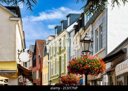 Bad Honnef ist ein idyllischer Kurort in Deutschland bei Bonn im Rhein-Sieg-Kreis, Nordrhein-Westfalen. Stockfoto