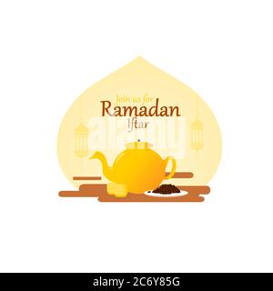 ramadan mubarak Kalligraphie Vektor Stock Vektor