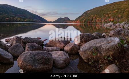 Acadia National Park in Maine Stockfoto