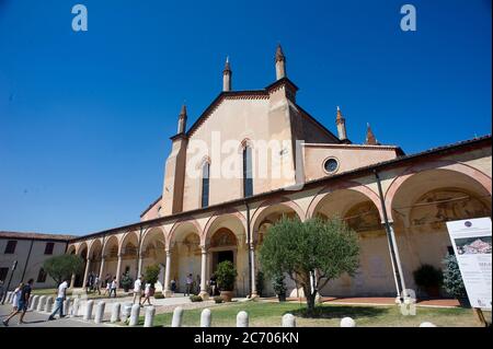 Europa, Italien, Lombardei, Mantua, Mantova, Curtatone, das Heiligtum der B.V. Maria delle Grazie Stockfoto