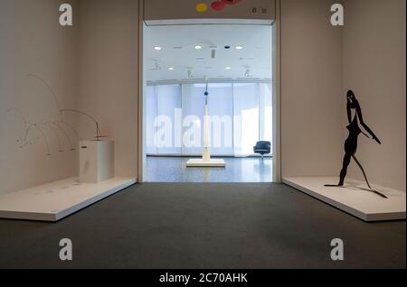 Interieur, Hirshhorn Museum and Sculpture Garden, Washington DC, USA Stockfoto