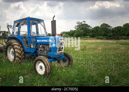 Ford 6600 Traktor Utility-Modell Stockfoto