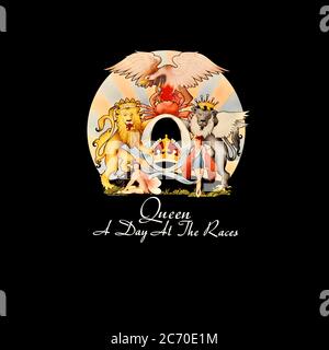 Queen - original Vinyl Album Cover - A Day At The Races - 1976 Stockfoto