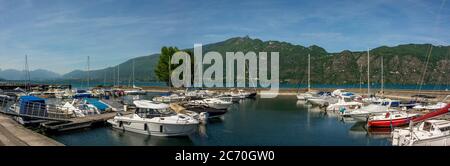 Hafen. Aix-les-Bains Haute-Savoie. Auvergne-Rhone-Alpes. Frankreich Stockfoto