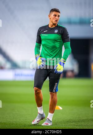 Pierluigi Gollini von Atalanta BC während des Spiels der Serie A 2019/20 zwischen Juventus und Atalanta BC im Allianz Stadium, Turin, Italien am 11. Juli 202 Stockfoto