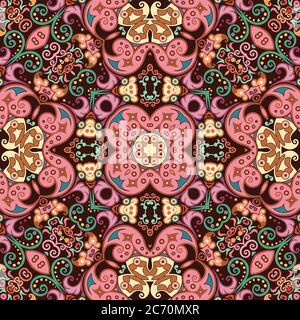 Vektor ethnische Natur ornamentalen Hintergrund Stock Vektor