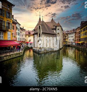 Palais de l'Isle. Annecy. Departement Haute Savoie. Auvergne-Rhone-Alpes. Frankreich Stockfoto