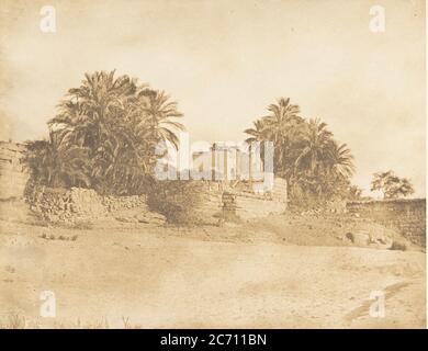 Ruines d'un Arc-de-triomphe Romain, &#xe0; Philae, April 1850. Stockfoto