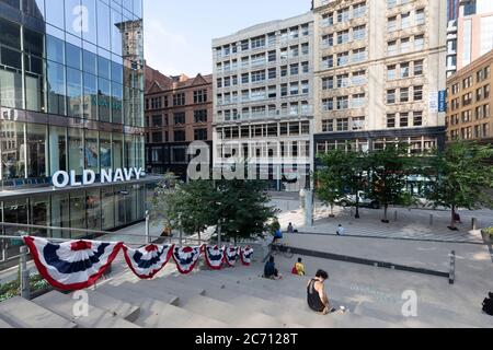 Downtown Crossing, Boston Massachusetts USA Stockfoto