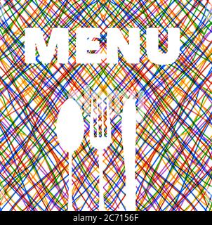 Menükarten-Design, Vektorgrafik Stock Vektor