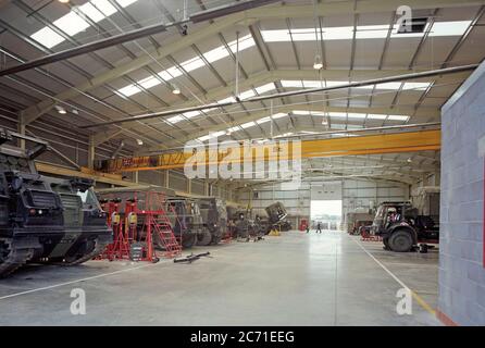 Albemarle Barracks, Northumberland, Großbritannien, als brandneu in 1997 Stockfoto