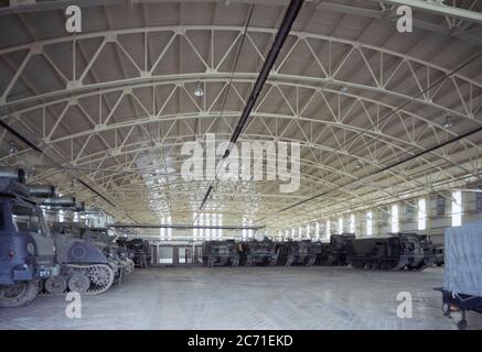 1997. Albemarle Barracks, Northumberland, Großbritannien Stockfoto