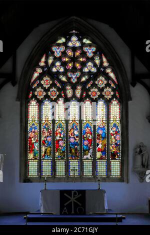 Die Kirche St. Peter und St. Paul, Fenstanton Dorf, Cambridgeshire, England, Großbritannien Stockfoto