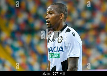 Udine, Italien. 12. Juli 2020. udine, Italien, 12. Juli 2020, Samir (Udinese Calcio) während Udinese vs Sampdoria - italienische Serie A Fußballspiel - Credit: LM/Alessio Marini Credit: Alessio Marini/LPS/ZUMA Wire/Alamy Live News Stockfoto