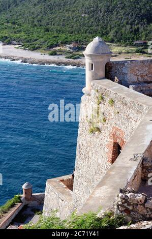 Schloss San Pedro de la Roca del Morro, Santiago Kuba Stockfoto