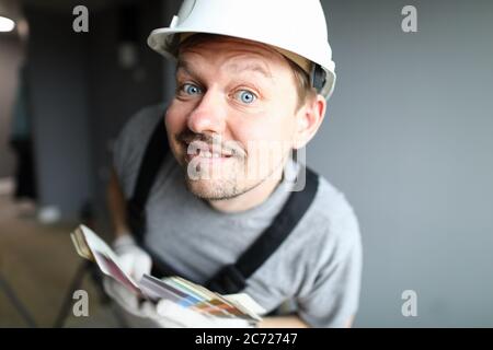 Lächelnd Mitte im Alter Mann Stockfoto