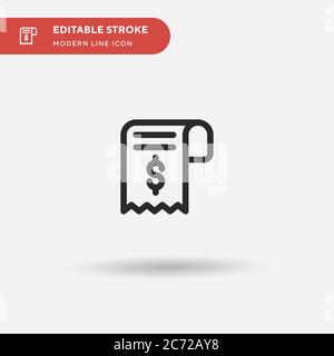 Zen einfaches Vektor-Symbol. Illustration Symbol Design Vorlage für Web mobile UI Element. Perfekte Farbe modernes Piktogramm auf bearbeitbaren Strich. Zen-Symbole für Ihr Geschäftsprojekt Stock Vektor