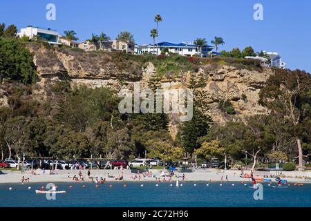 Strand in Dana Point Harbor, Orange County, Kalifornien, USA Stockfoto