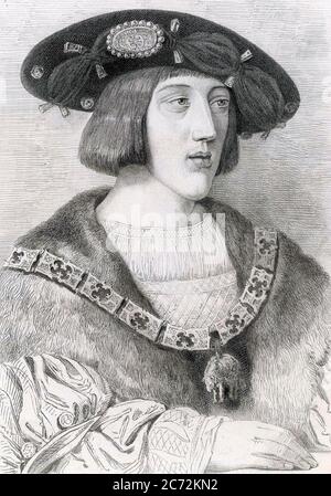 KARL V., Kaiser des Heiligen Römischen Reiches (1500-1558) Stockfoto