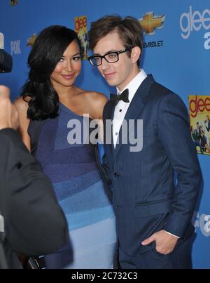 Kevin McHale Naya Rivera 69 Stockfoto