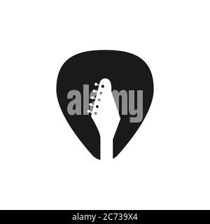 Wählen Sie Gitarre Vektor Design Illustration Stock Vektor