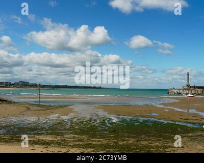 Margate Harbor Arm, Kent, Großbritannien Stockfoto