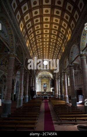 Europa, Italien, Lombardei, Iseo See, Lovere, Basilika S. Maria in Valvendra. Stockfoto