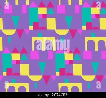 Nahtloses Sommermuster. Stock Vektor