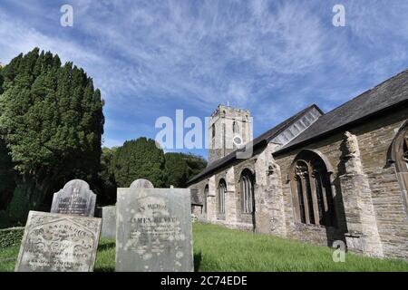 Pfarrkirche St. Petroc, Padstow, Cornwall, Großbritannien Stockfoto