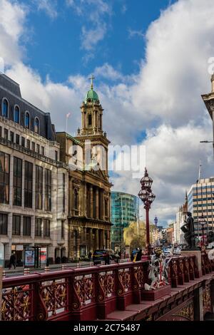 Eine typische Szene in London Stockfoto