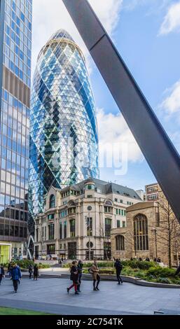 Eine typische Szene in London Stockfoto