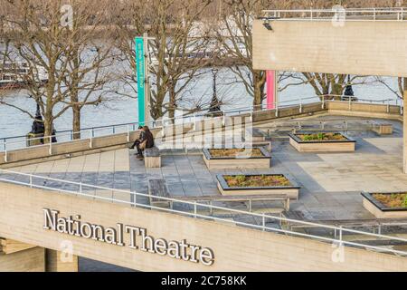 Eine typische Szene in London Stockfoto