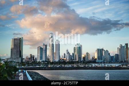 Panama City Küstenlandschaft, Panama, Mittelamerika Stockfoto