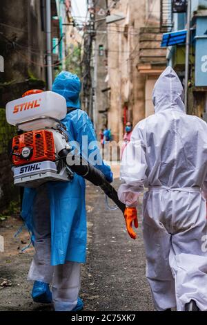 Straßen Und Gassen Von Kalkutta Werden Von Bürgerarbeitern Sanitiert Stockfoto