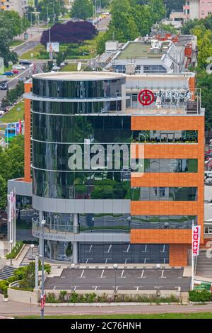 Belgrad, Serbien - 23. Juni 2019: Bürogebäude der Bank of China in Belgrad, Serbien. Stockfoto