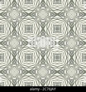 Abstraktes geometrisches, futuristisches Nahtloses Muster Stock Vektor