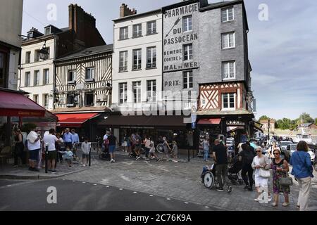 Sainte-Catherine Gebiet - Honfleur - Normandie - Frankreich Stockfoto