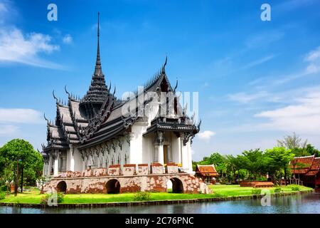 Sanphet Prasat Palast, Ancient City, Bangkok, Thailand Stockfoto