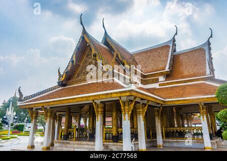 Wat Rakhang Khoshitaram Tempel in Bangkok, Thailand Stockfoto