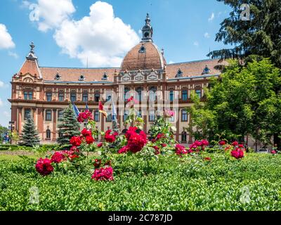 Brasov/Rumänien - 06.28.2020: Justizpalast Stockfoto