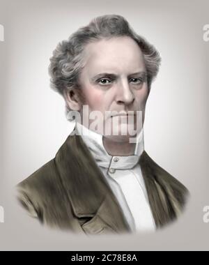 Julius Pluecker 1801-1868 Deutscher Mathematiker Physiker Stockfoto