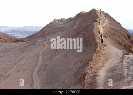 Blick auf die Atacama Wüste Stockfoto